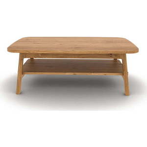 Konferenční stolek z dubového dřeva v přírodní barvě 60x100 cm Twig – The Beds obraz
