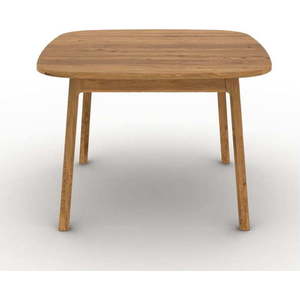 Jídelní stůl z dubového dřeva v přírodní barvě 90x120 cm Twig – The Beds obraz