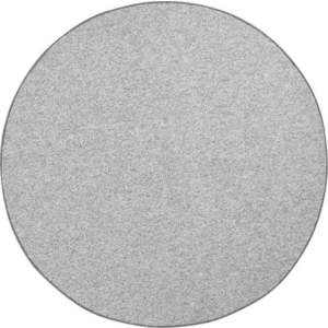 Kruhový koberec BT Carpet Wolly v šedé barvě, ⌀ 200 cm obraz