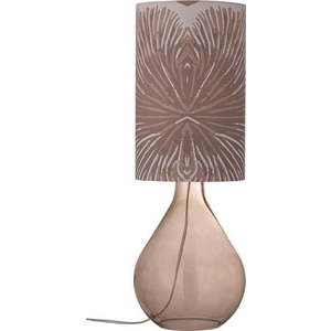 Hnědá stolní lampa s textilním stínidlem (výška 65 cm) Leni – Bloomingville obraz