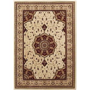 Krémovo-hnědý koberec Think Rugs Heritage, 140 x 80 cm obraz