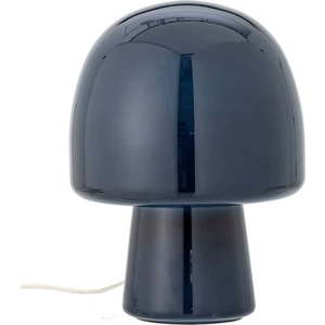 Tmavě modrá stolní lampa se skleněným stínidlem (výška 26, 5 cm) Paddy – Bloomingville obraz