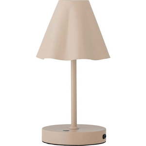 Béžová LED stmívatelná stolní lampa s kovovým stínidlem (výška 28 cm) Lianna – Bloomingville obraz