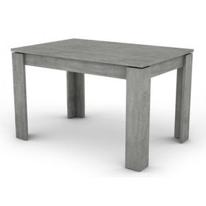 Jídelní stůl Inter 120x80 cm, šedý beton obraz