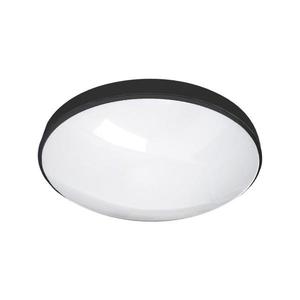 LED Koupelnové stropní svítidlo CIRCLE LED/18W/230V 4000K pr. 30 cm IP44 černá obraz