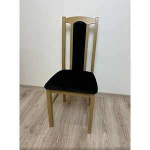 Drewmix Jídelní židle BOSS 7 | dub grandson/látka 22x Barva: Černá obraz