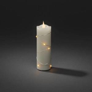 Konstsmide Christmas LED vosková svíčka krémová barva jantarová 15, 2 cm obraz