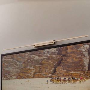 quitani Quitani LED obrazové světlo Tolu, nikl, šířka 158 cm obraz