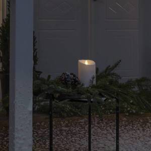 Konstsmide Christmas Dekorativní svíčka LED IP44 krémově bílá roztavená 18, 4 cm obraz