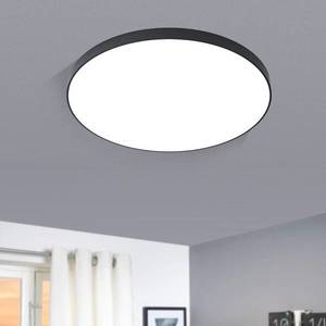 EGLO LED stropní svítidlo Zubieta-A, černé, Ø60cm obraz