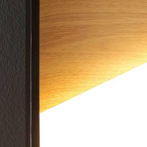 Eco-Light Nástěnné světlo LED Vista, světlé dřevo/černá, 30 x 30 cm obraz