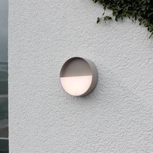 Eco-Light Nabíjecí venkovní nástěnné světlo Meg LED, písková barva, Ø 15 cm obraz
