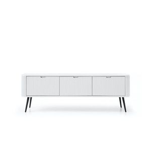PIASKI Moderní tv stolek ZOOP 168, bílá 168x57x39 bílá obraz