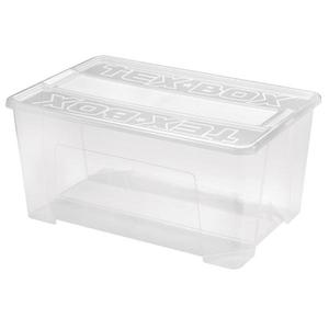Heidrun Plastový úložný box s víkem TexBox 48l obraz