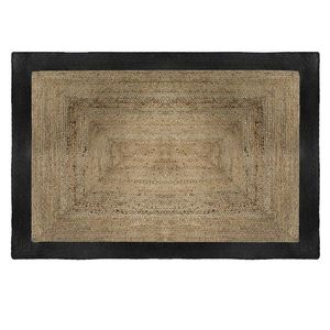 DekorStyle Jutový koberec DYWAN 170 cm černý/hnědý obraz