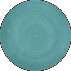 Lamart LT9088 keramický dezertní talíř Happy, pr. 19 cm, modrá obraz