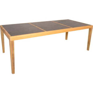 Zahradní jídelní stůl z teakového dřeva 100x219.5 cm Aquariva – Ezeis obraz