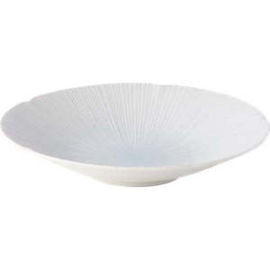Světle modrý keramický talíř na těstoviny ø 24.5 cm ICE WHITE - MIJ obraz