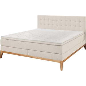 Béžová boxspring postel 180x200 cm Westwood – Rojaplast obraz