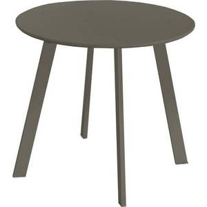Ocelový kulatý zahradní odkládací stolek ø 50 cm Acero – LDK Garden obraz