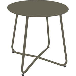Ocelový kulatý zahradní odkládací stolek ø 45 cm Acero – LDK Garden obraz