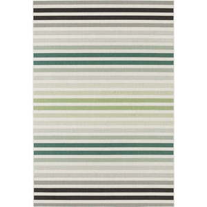 Zeleno-šedý venkovní koberec NORTHRUGS Paros, 80 x 150 cm obraz