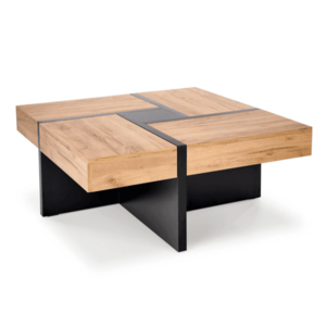 Konferenční stolek SIVAKO dub craft/černá obraz