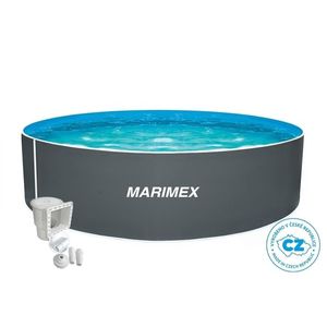 Marimex Bazén Orlando 3, 05x0, 91 m s příslušenstvím - motiv šedý - 10303042 obraz