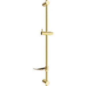MEXEN DF Posuvný držák sprchy s mýdlenkou, 80 cm, zlatá 79382-50 obraz