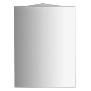 AQUALINE ZOJA/KERAMIA FRESH rohová zrcadlová skříňka 37x72x37cm, bílá 50352 obraz