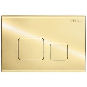 REA Tlačítko F k podomítkovému WC systému zlaté REA-E9853 obraz