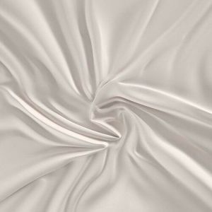 Kvalitex Saténové prostěradlo Luxury collection, bílá, 200 x 200 cm obraz