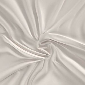 Kvalitex Saténové prostěradlo Luxury collection, bílá, 120 x 200 cm obraz