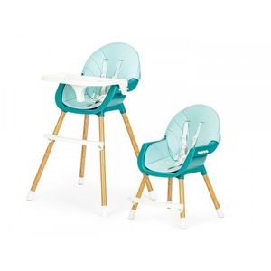 Dětská jídelní židlička 2v1 Colby EcoToys modrá obraz