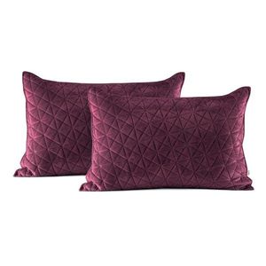 Povlaky na polštáře AmeliaHome Laila fialové/fialovo růžové, velikost 50x70*2 obraz