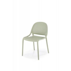 Stohovatelná jídelní židle K532 Halmar Mentolová obraz