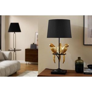 Stolní lampa MEBIS Dekorhome Zlatá obraz