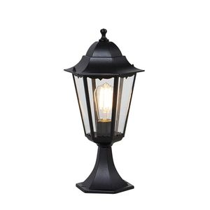 Klasická venkovní lampa podstavce černá 48, 6 cm IP44 - New Orleans obraz