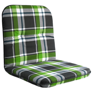 SCALA Polstr na nízkou židli, kostka, zelená obraz
