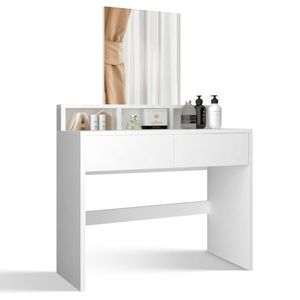 MIADOMODO Kosmetický stolek, bílá obraz