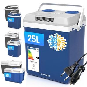 Jago Elektrický chladící box 2 v 1, 25 l, modrá obraz