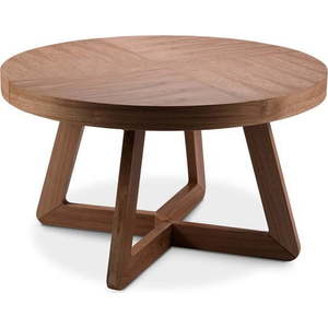 Rozkládací stůl z dubového dřeva Windsor & Co Sofas Bodil, ø 130 cm obraz