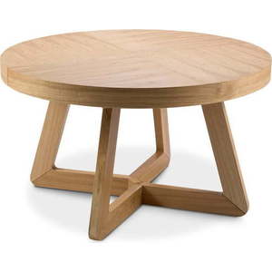 Rozkládací stůl s nohami z dubového dřeva Windsor & Co Sofas Bodil, ø 130 cm obraz