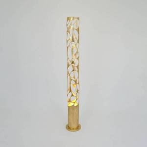 Holländer Stojací lampa Talismano, zlatá barva, výška 176 cm, železo obraz