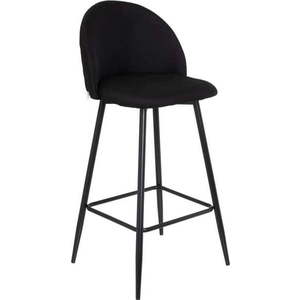 Černé barové židle s nastavitelnou výškou v sadě 2 ks (výška sedáku 69 cm) – Casa Selección obraz