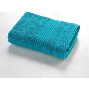 Modrý froté bavlněný ručník 50x90 cm Tendresse – douceur d'intérieur obraz