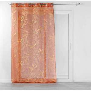 Oranžová voálová záclona 140x280 cm Belflor – douceur d'intérieur obraz