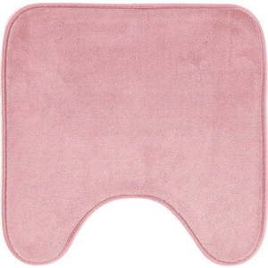 Růžová WC koupelnová předložka 45x45 cm Vitamine – douceur d'intérieur obraz