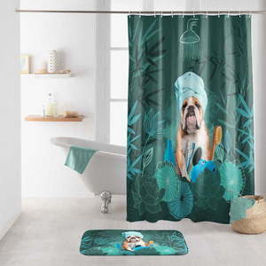 Sprchový závěs 180x200 cm Doggy zen – douceur d'intérieur obraz