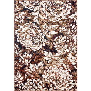 Hnědý koberec 133x190 cm Adel – FD obraz